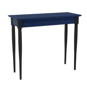 MAMO Skrivebord 65x40cm - Marineblå / Sorte ben