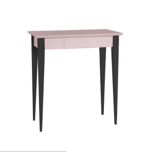MIMO Skrivebord - 65x40cm Sorte Ben / Pink