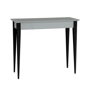 MIMO Skrivebord - 85x40cm Sorte Ben / Mørkegrå