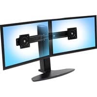 Neo Flex Dual Monitor Lift Stand 62,2 cm (24.5") Sort Skrivebord, Gulvstander