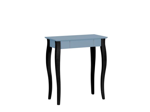 LILLO Skrivebord 65x40cm Sorte Ben / Gentle Blue