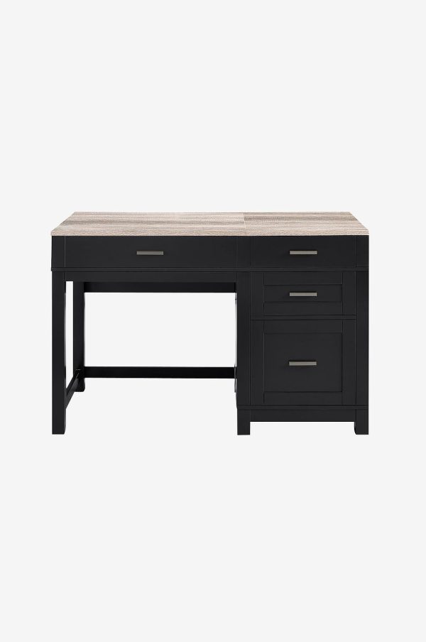 Dorel Home - SKRIVEBORD CARVER LIFT TOP - Sort - Skriveborde - - Homeroom