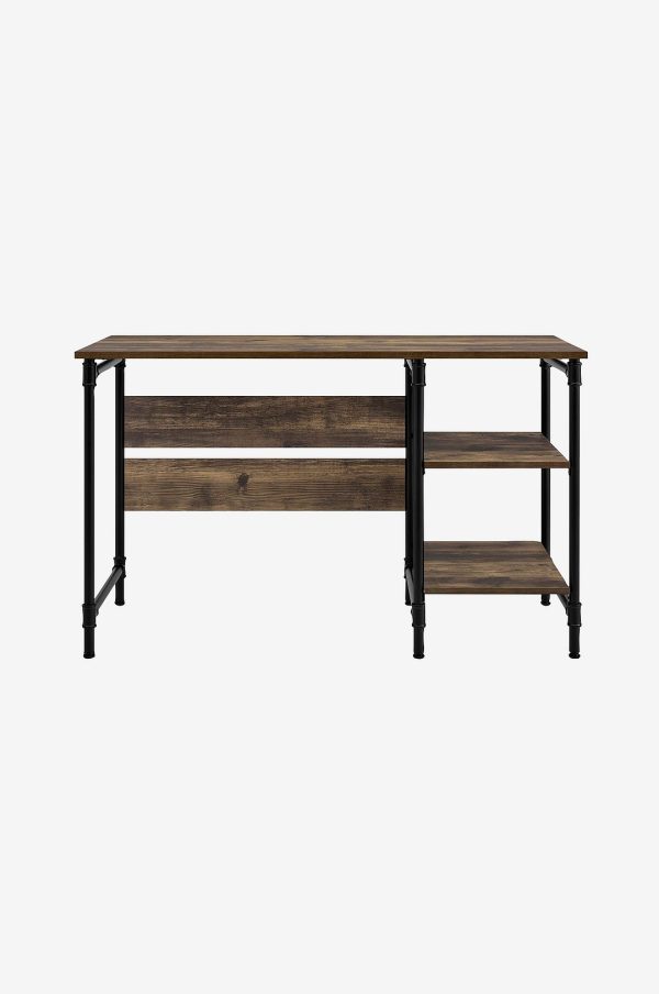 Dorel Home - Skrivebord Carter Single Pedestal - Brun - Skriveborde - - Homeroom