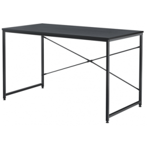 ØROS Skrivebord i metal og melamin H72 x B120 x D60 cm - Sort