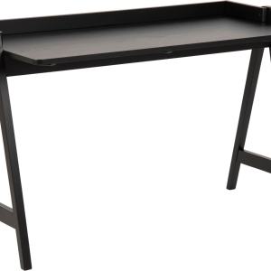 Ormira, Skrivebord, Mat sort (H: 80 x B: 126,6 x D: 51,6)