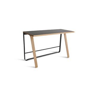 Bent Hansen Hemingway Skrivebord - Sort Linolium - Eg Olie