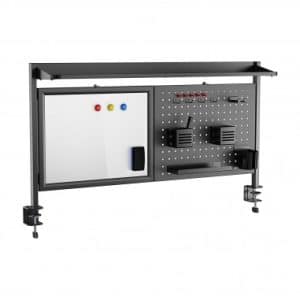 Organiser til skrivebord i stål - Sort