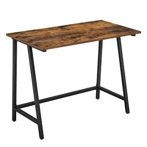 Skrivebord - arbejdsbord - rustik brun 100 x 50 x 75 cm - Borde - Daily-Living